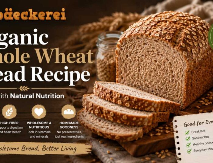 Organic Whole Wheat Bread Recipe Packed with Natural Nutrition
