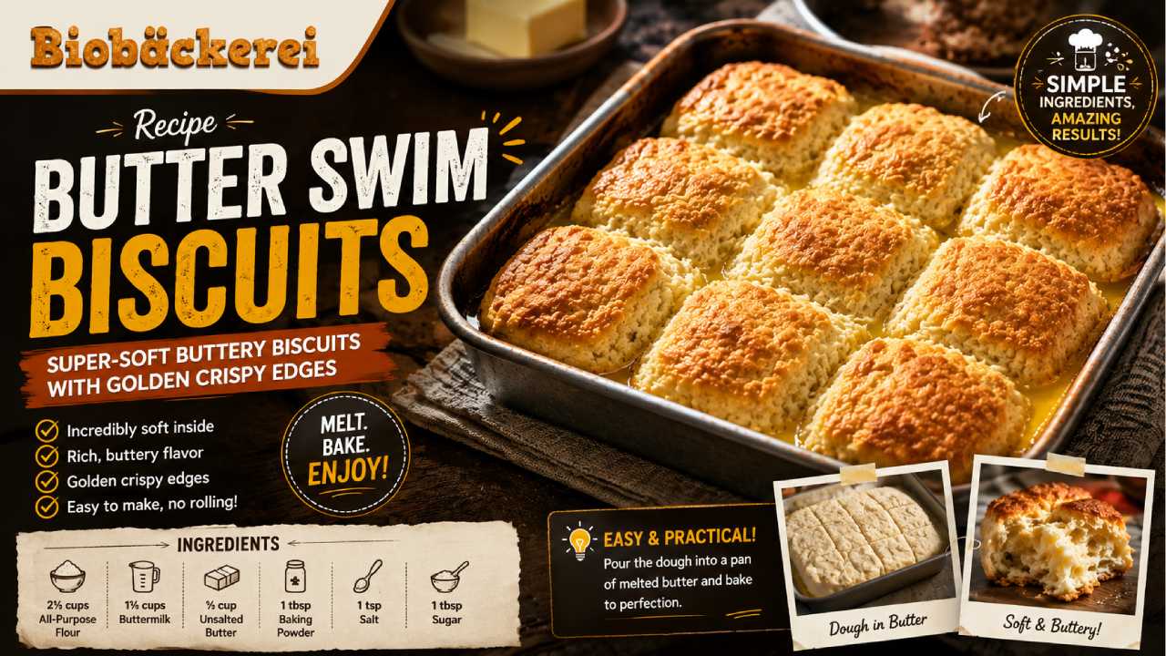 Butter Swim Biscuits Recipe: Super-Soft Buttery Bread with Golden Edges
