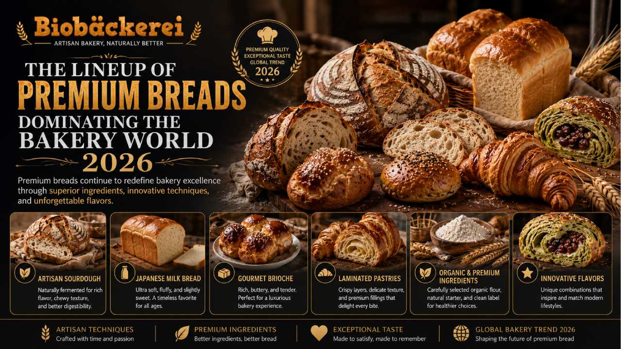 Premium Bread Trends Dominating the Bakery World in 2026