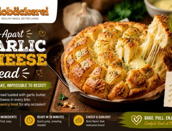 Pull-Apart Garlic Cheese Bread Recipe That Is Easy, Cheesy, and Perfect for Any Meal