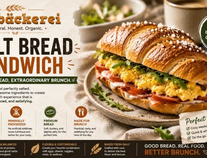 Salt Bread Sandwich Turns a Simple Savory Roll Into a Modern Brunch Favorite