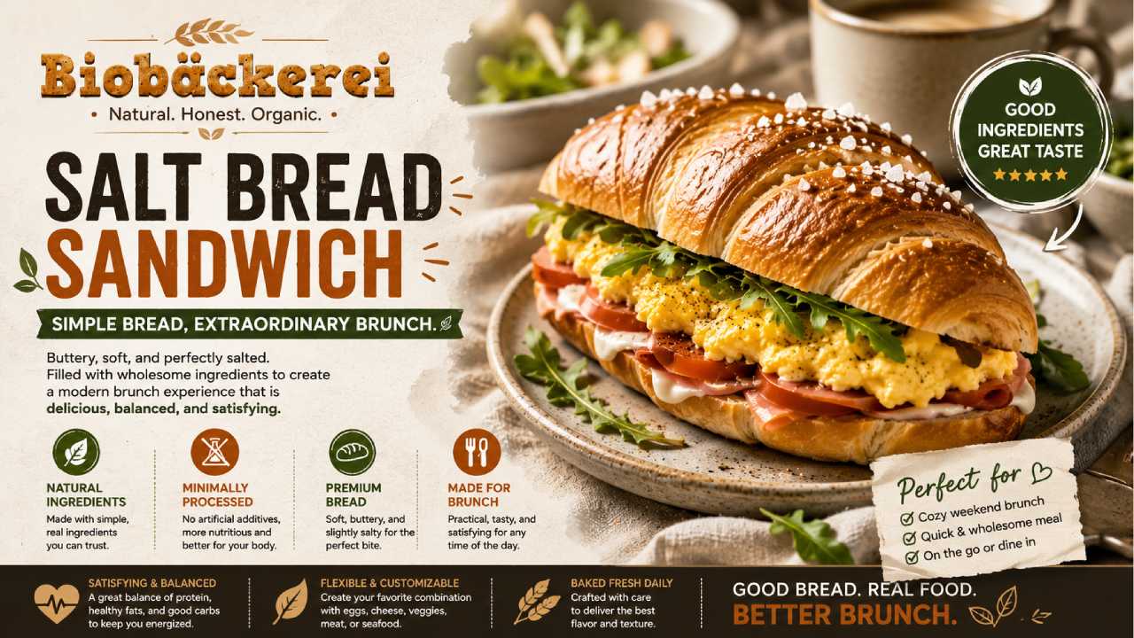 Salt Bread Sandwich Turns a Simple Savory Roll Into a Modern Brunch Favorite