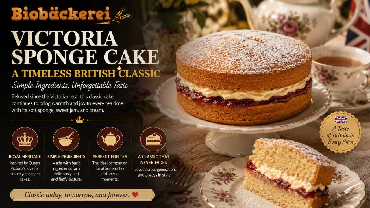 Victoria Sponge Cake Remains a British Classic Thanks to Its Simple Charm