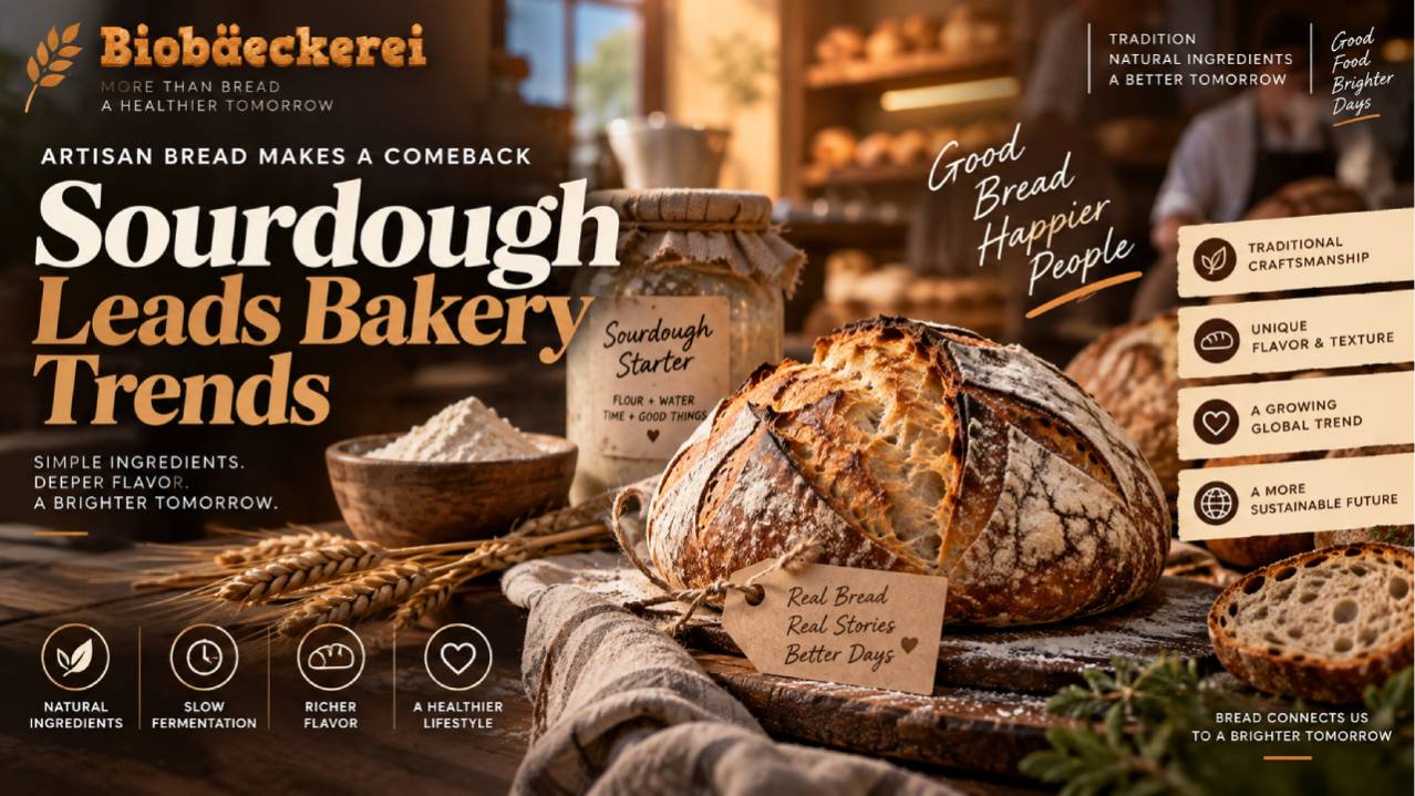 Artisan Bread Makes a Comeback as Sourdough Leads Bakery Trends