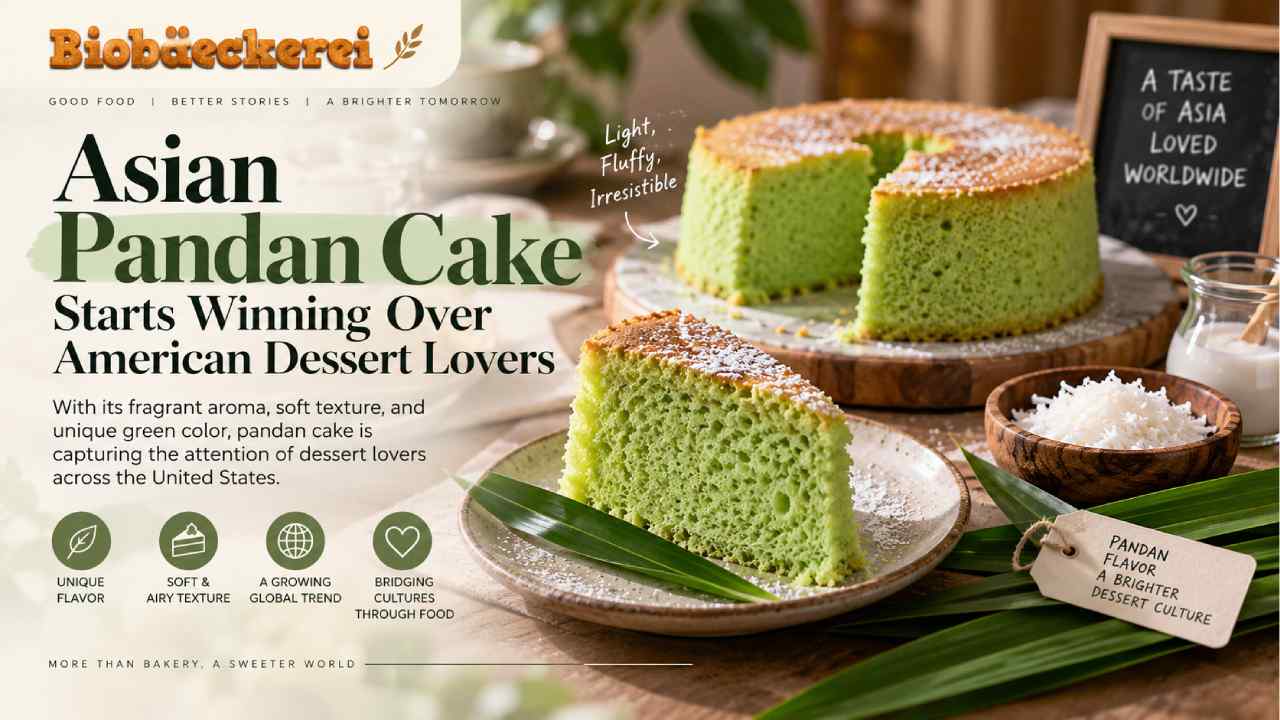 Asian Pandan Cake Starts Winning Over American Dessert Lovers