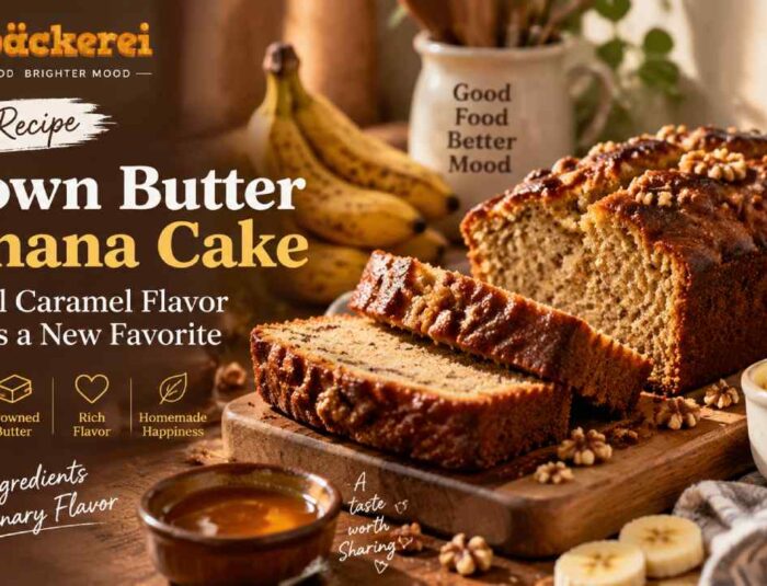Brown Butter Banana Cake Goes Viral, Natural Caramel Flavor Creates a New Favorite