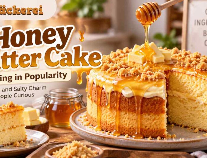 Honey Butter Cake Is Rising in Popularity With Its Sweet and Salty Charm
