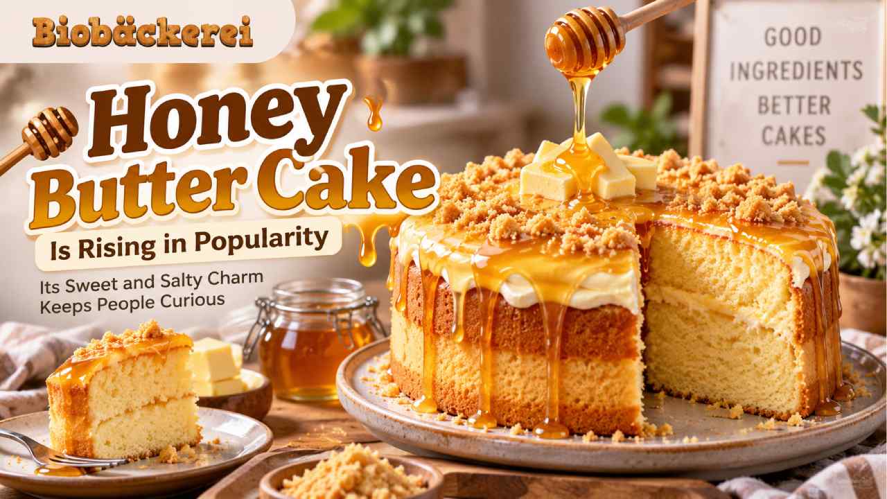 Honey Butter Cake Is Rising in Popularity With Its Sweet and Salty Charm