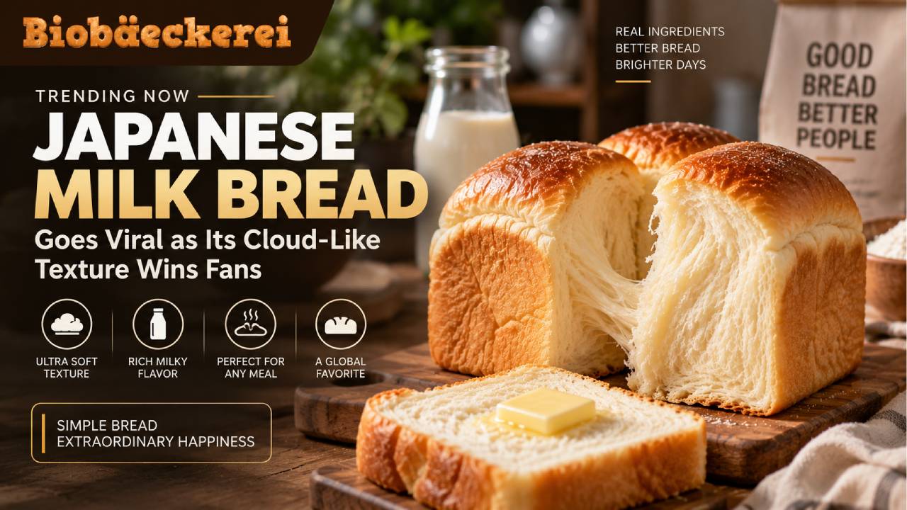 Japanese Milk Bread Goes Viral as Its Cloud-Like Texture Wins Fans