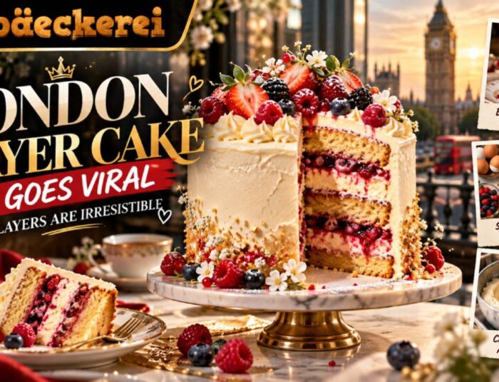 London Layer Cake Goes Viral, Its Layers Are Irresistible