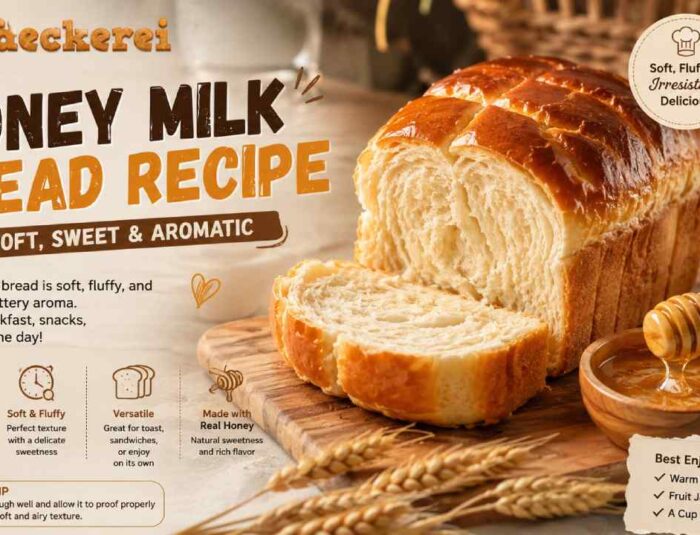 Soft Honey Milk Bread Recipe with an Irresistibly Sweet Aroma