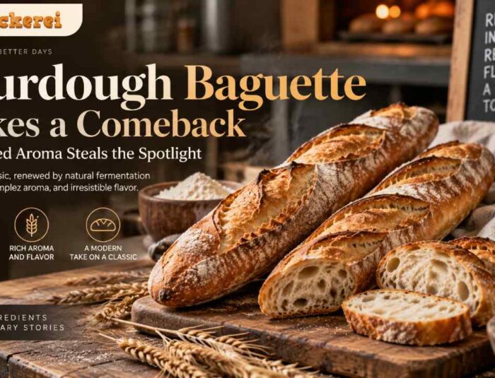 Sourdough Baguette Makes a Comeback, Fermented Aroma Steals the Spotlight