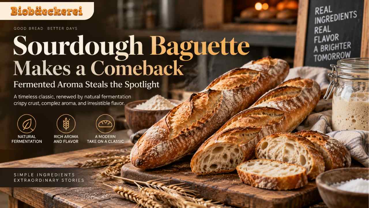 Sourdough Baguette Makes a Comeback, Fermented Aroma Steals the Spotlight