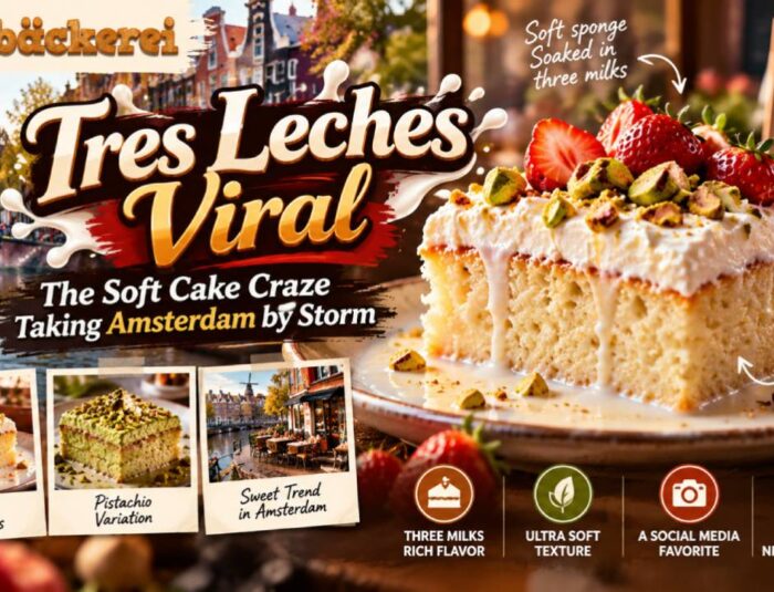 Tres Leches Goes Viral as Amsterdam’s Softest Cake Craze
