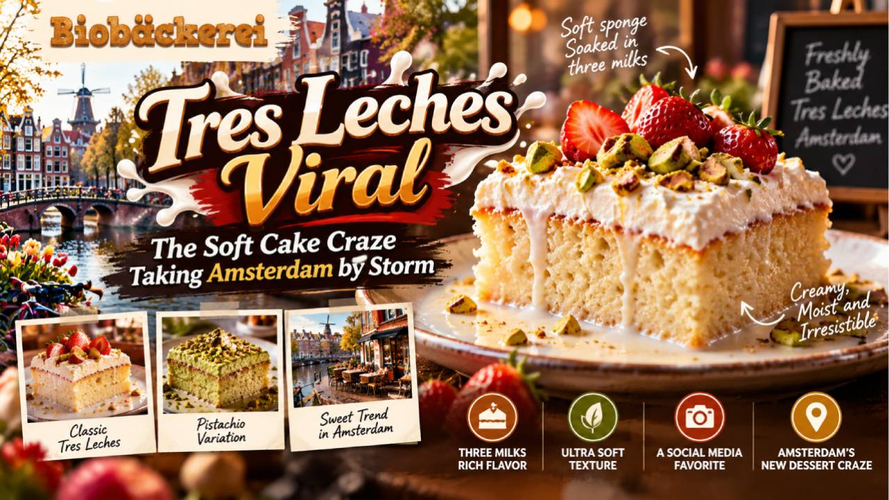 Tres Leches Goes Viral as Amsterdam’s Softest Cake Craze