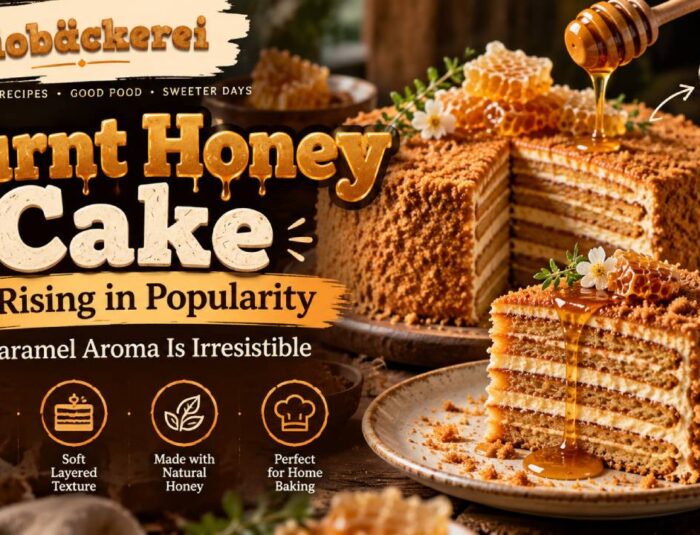 Burnt Honey Cake Is Rising in Popularity, Its Caramel Aroma Is Irresistible