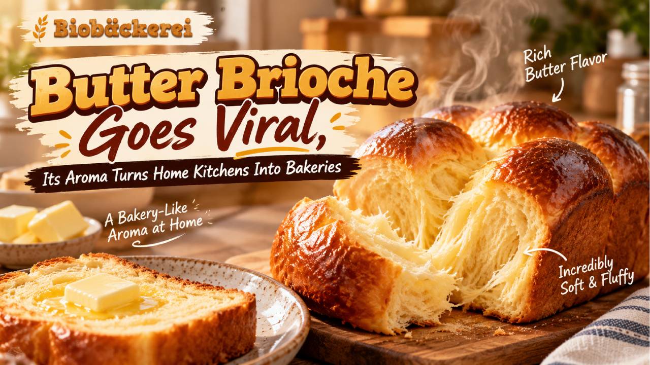 Butter Brioche Goes Viral, Its Aroma Turns Home Kitchens Into Bakeries