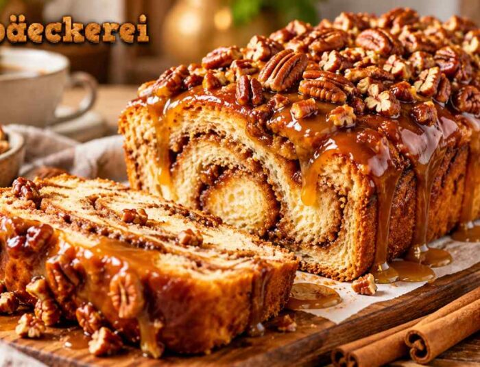 Caramel Pecan Cinnamon Bread Recipe: Sticky, Buttery, and Crunchy