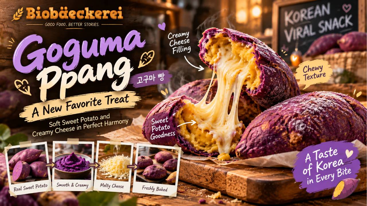 Goguma Ppang Becomes a New Favorite as Sweet Potato Meets Creamy Cheese