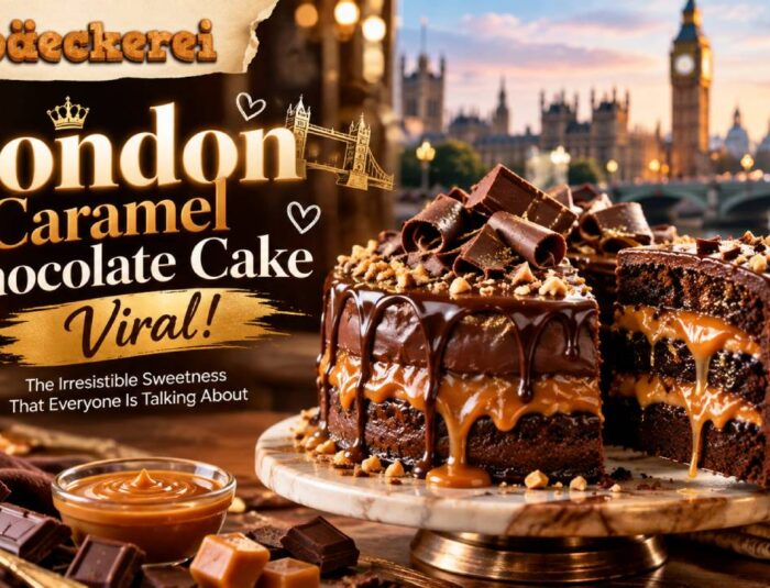 London Caramel Chocolate Cake Goes Viral With Irresistible Sweetness