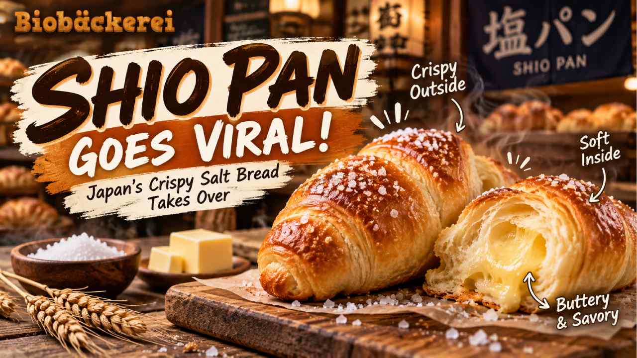 Shio Pan Goes Viral, Japan’s Crispy Salt Bread Takes Over