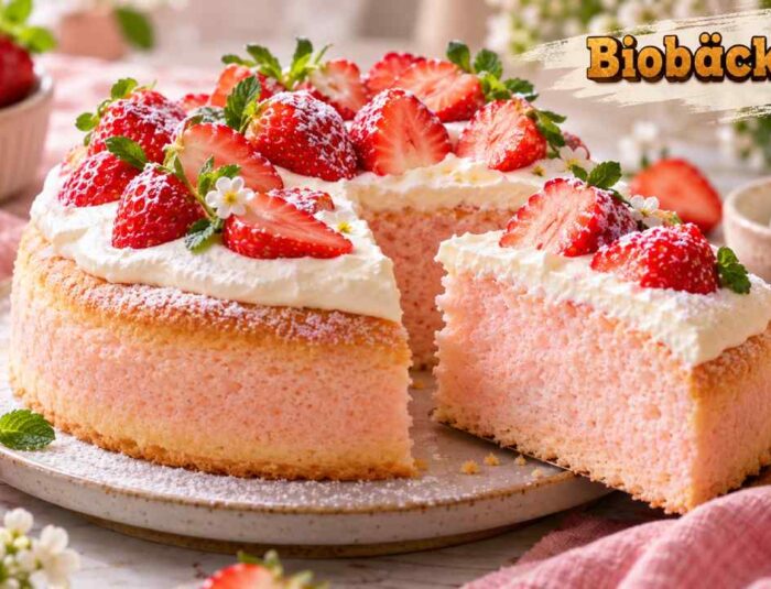 Strawberry Cloud Cake Recipe, Light and Soft Like Cotton
