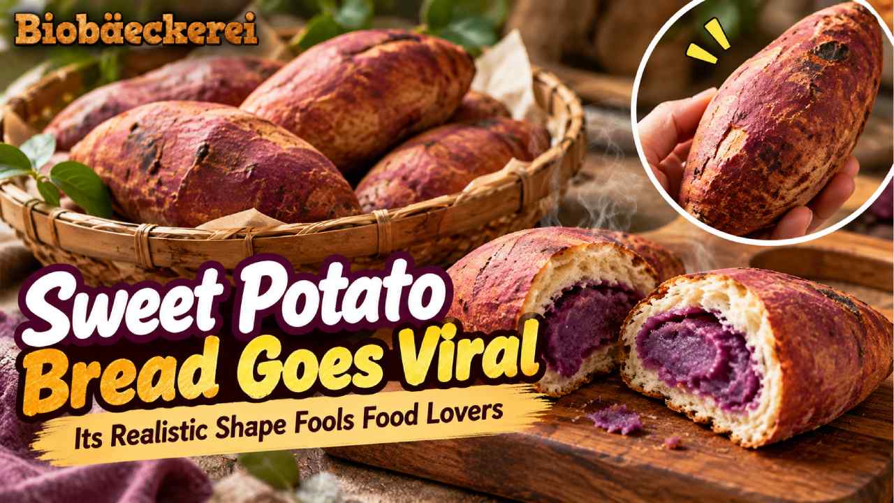 Sweet Potato Bread Goes Viral, Its Realistic Shape Fools Food Lovers