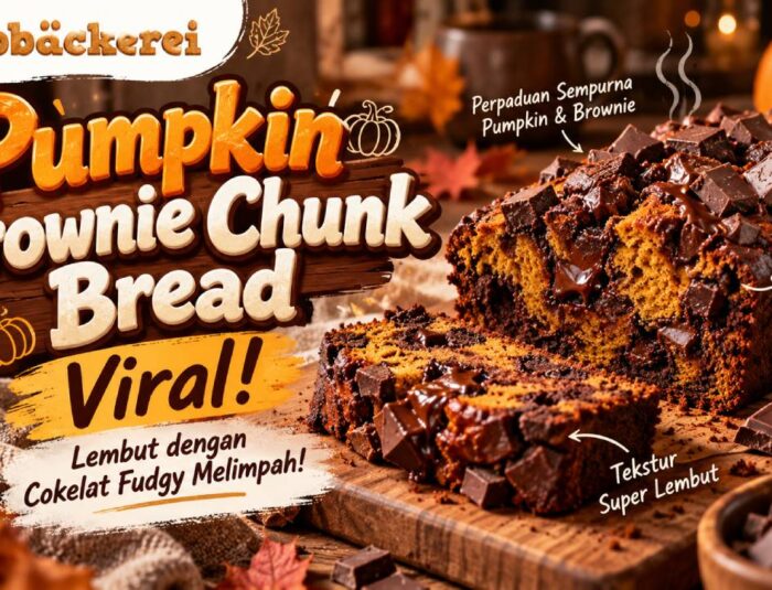 Viral Pumpkin Brownie Chunk Bread Is Soft, Fudgy, and Loaded with Chocolate